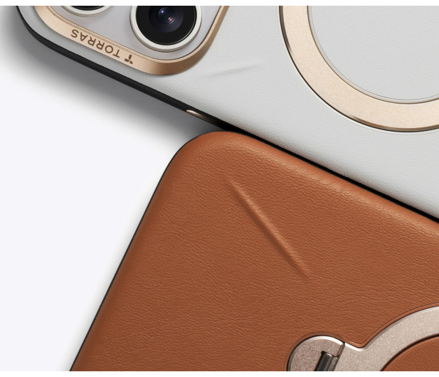 TORRAS QPRO Leather do iPhone 17 Pro (Pearl Grey) - 1483047 - zdjęcie 3